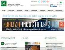 Tablet Screenshot of ctif.com