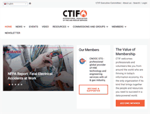 Tablet Screenshot of ctif.org